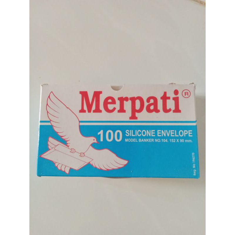 Jual AMPLOP MERPATI AMPLOP PUTIH POLOS NO 104 UKURAN 152x90 MM ISI 100 LEMBAR Shopee Indonesia