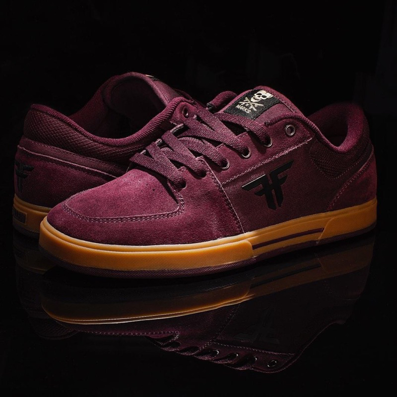 Jual FALLEN FOOTWEAR • PATRIOT BILLY MARKS • WINE/GUM