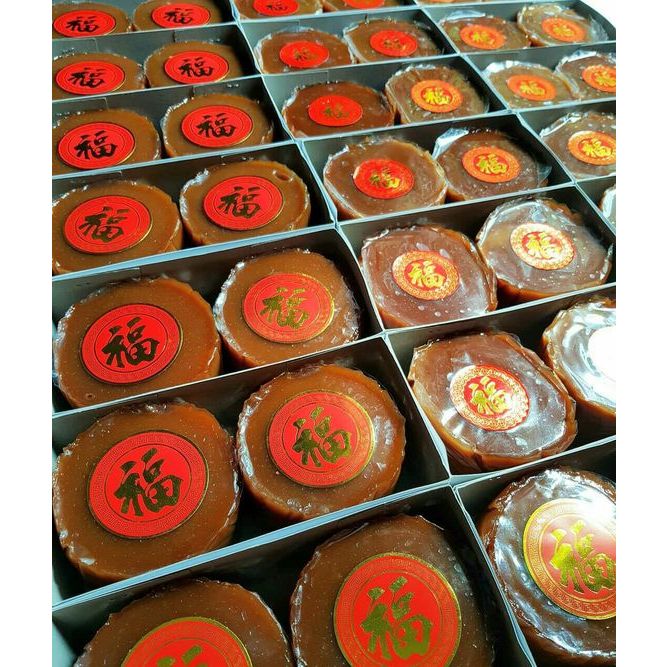 Jual Stiker Kue Keranjang Imlek Chinese New Year Sticker Perayaan Imlek ...