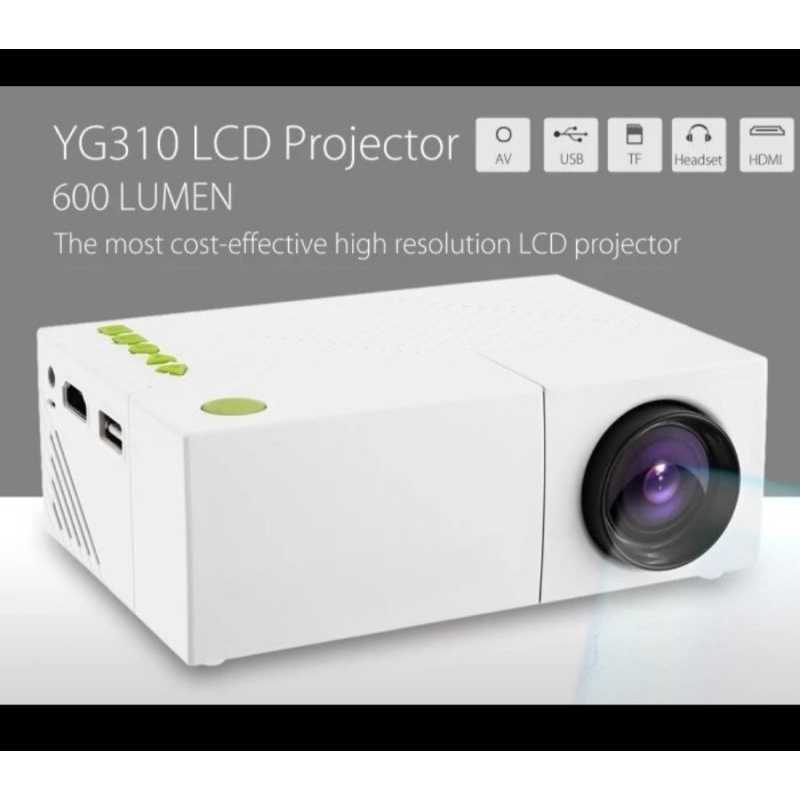 AUN MINI Projector D7 Android 6.0 Beamer, Built-in 2.4G/5G WIFI, Bluetooth,  4,000mAH Battery. HDMI. Support 4K proyector DLP 