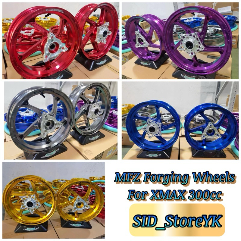 Jual Mfz Xmax Forged Wheels Original Pre Order Shopee Indonesia