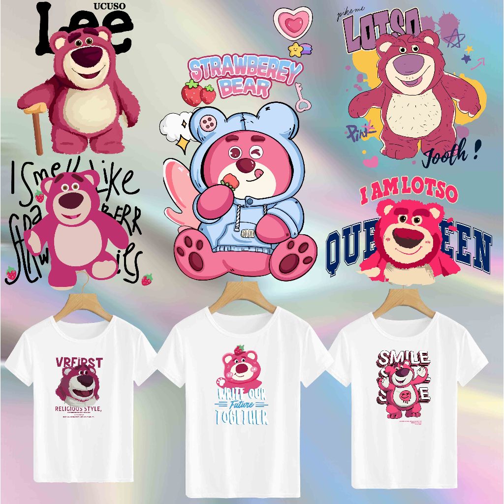 Jual SABLON STICKER DTF UKURAN 14CM TEMA LOTSO V3 | Shopee Indonesia
