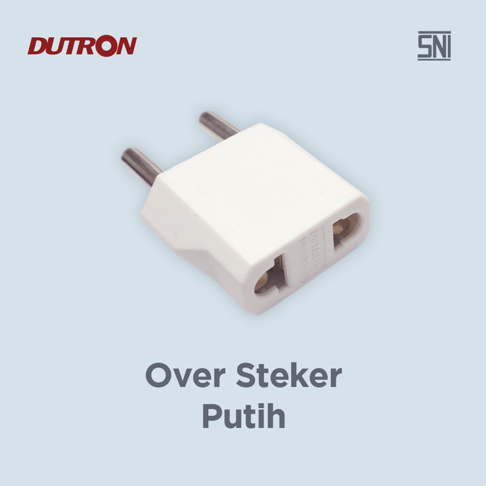 Jual Over Steker Gepeng Ke Bulat Dutron Sambungan Colokan Oversteker ...