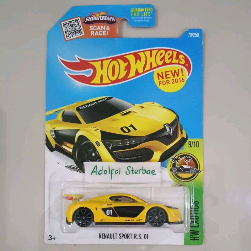Jual hotwheels hot wheels renault sport 01 RS 01 RS01 factory - Main Image