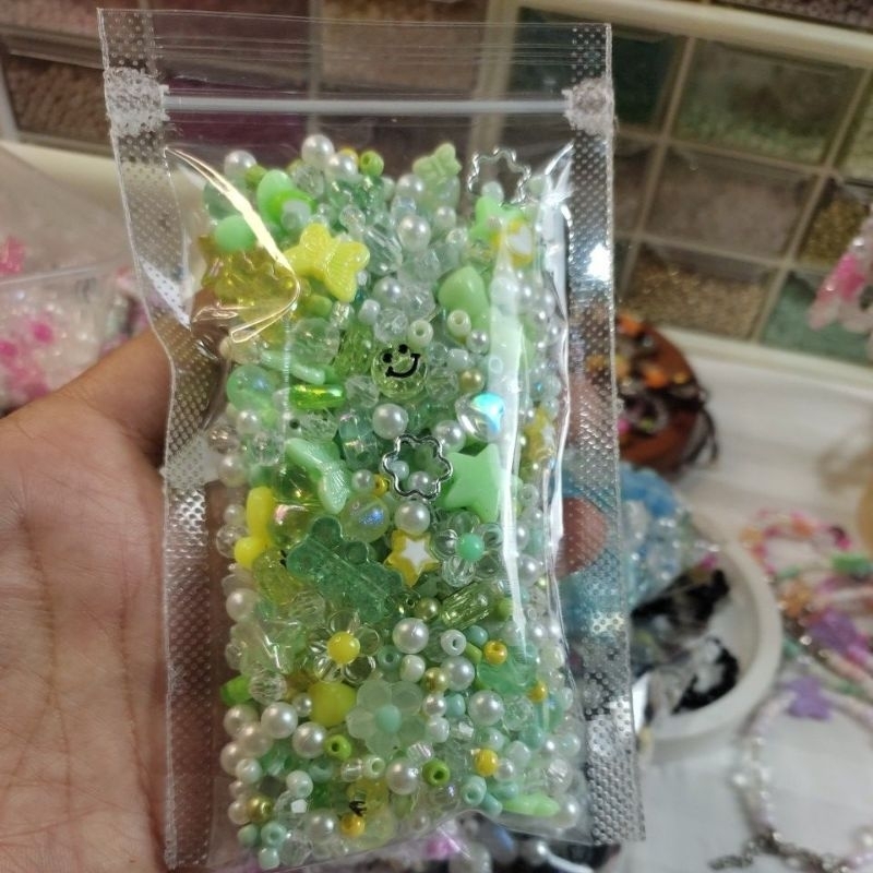 Jual Paket meronce manik manik gelang cincin kalung | Shopee Indonesia