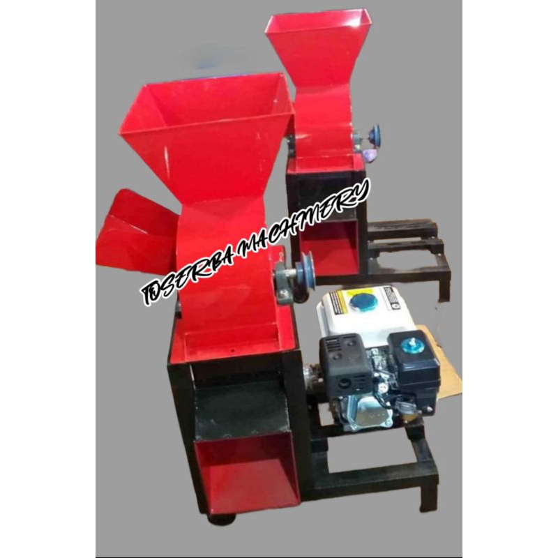 Jual Mesin Chopper Cacah Rumput Pakan Ternak S-20 Multifungsi | Shopee ...