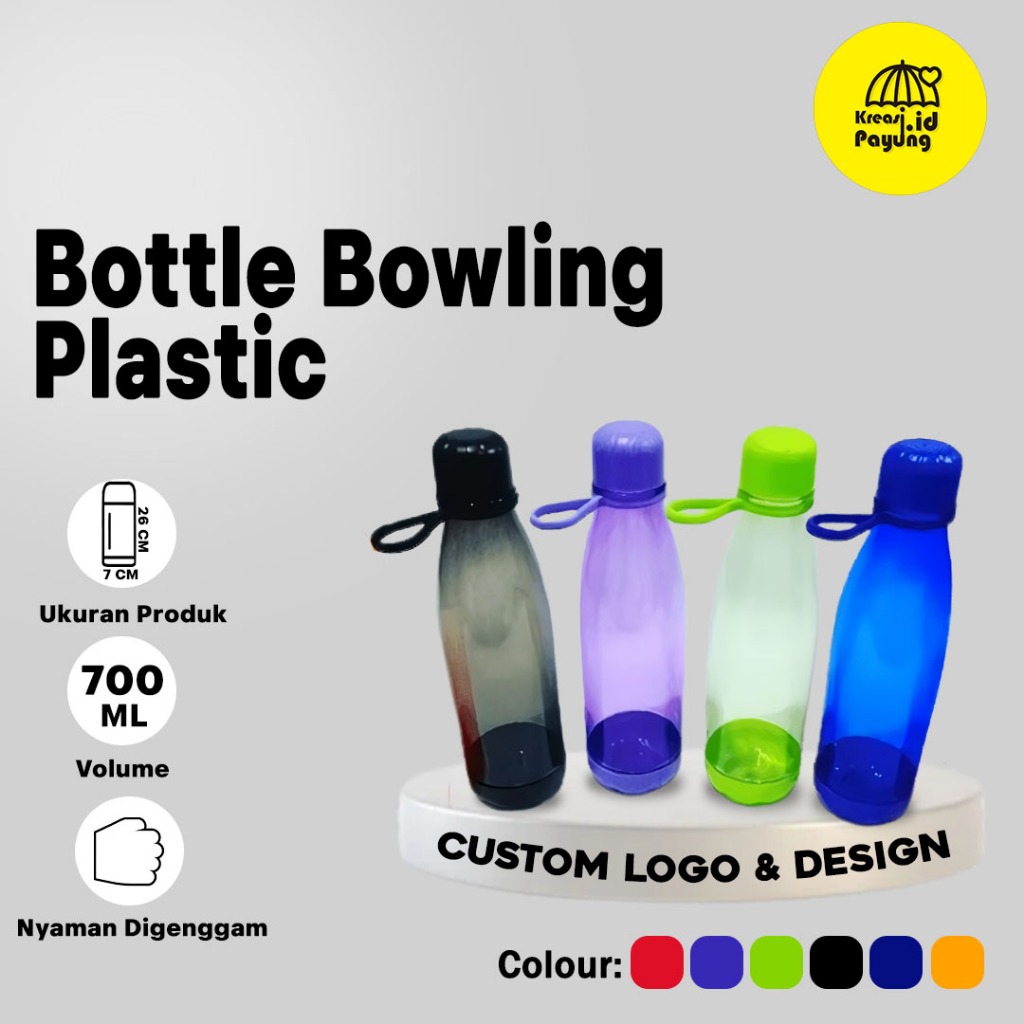 Jual Botol Bowling + Sablon 700ML | Shopee Indonesia