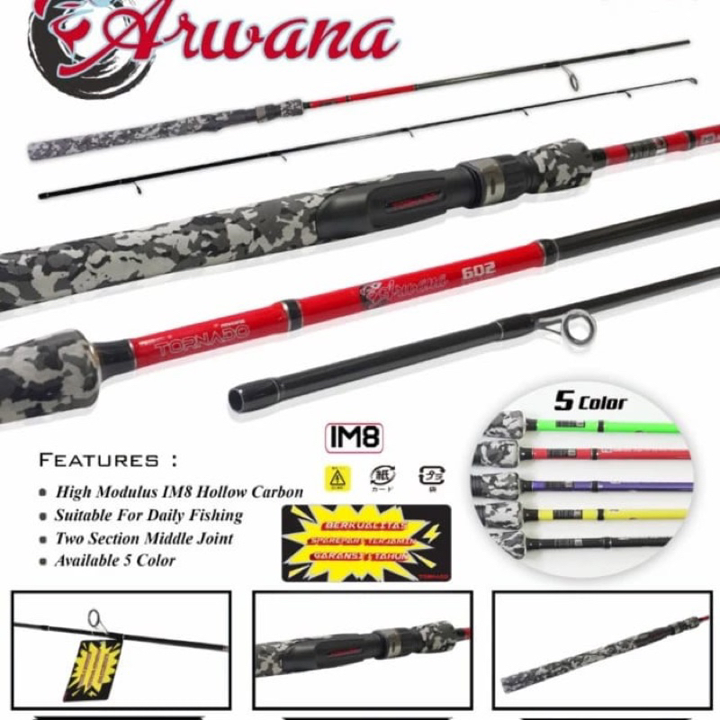 Jual JORAN TORNADO IKAN ARWANA 562 602 | Shopee Indonesia