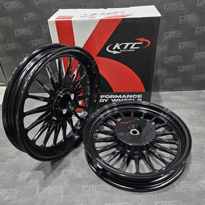Jual Velg KTC Racing Rebel Palang 18 Vario 125 150 BLACK | Shopee Indonesia