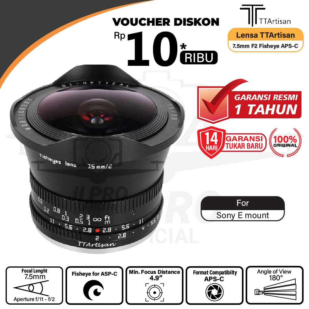 TTArtisan 7.5mm F2