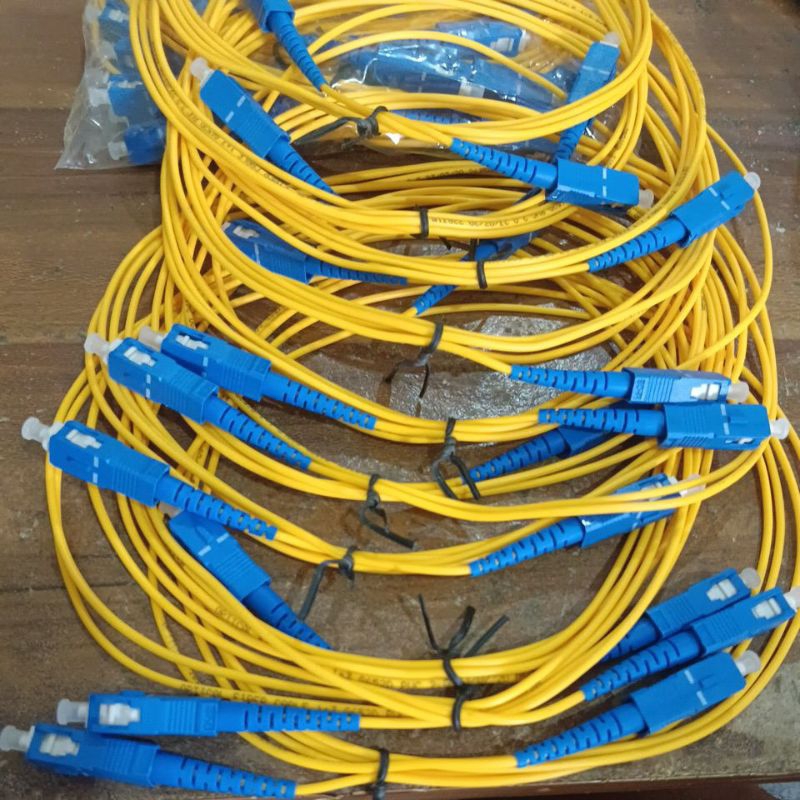 Jual PATCHCORD SC UPC TO SC UPC 2MM PANJANG 3 METER | Shopee Indonesia