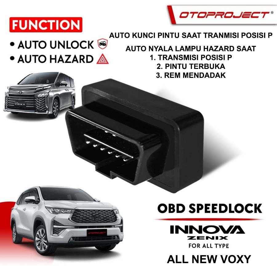 Jual OBD Speedlock INNOVA ZENIX & ALL NEW VOXY Auto Lock & Auto Hazard Shopee Indonesia