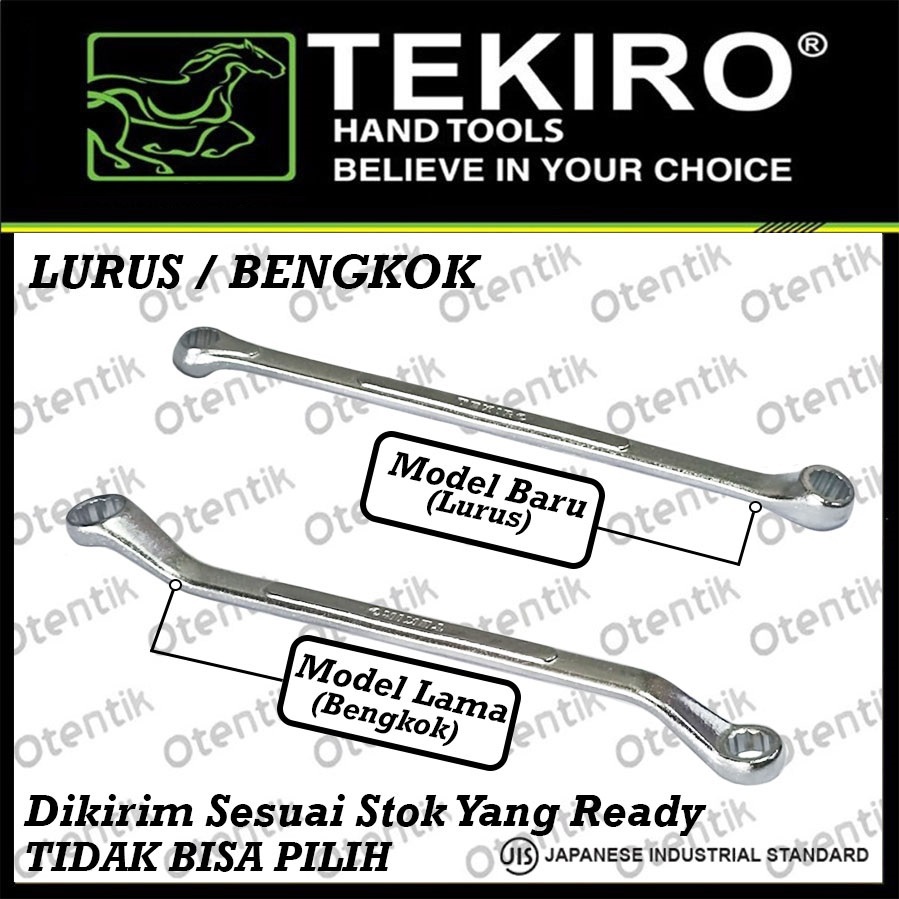 Jual TEKIRO BOX END WRENCH 12X13MM KUNCI RING TEKIRO 12 X 13 MM