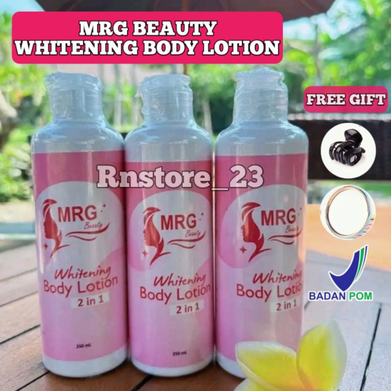 MRG BEAUTY WHITENING LOTION.FREE GIFT