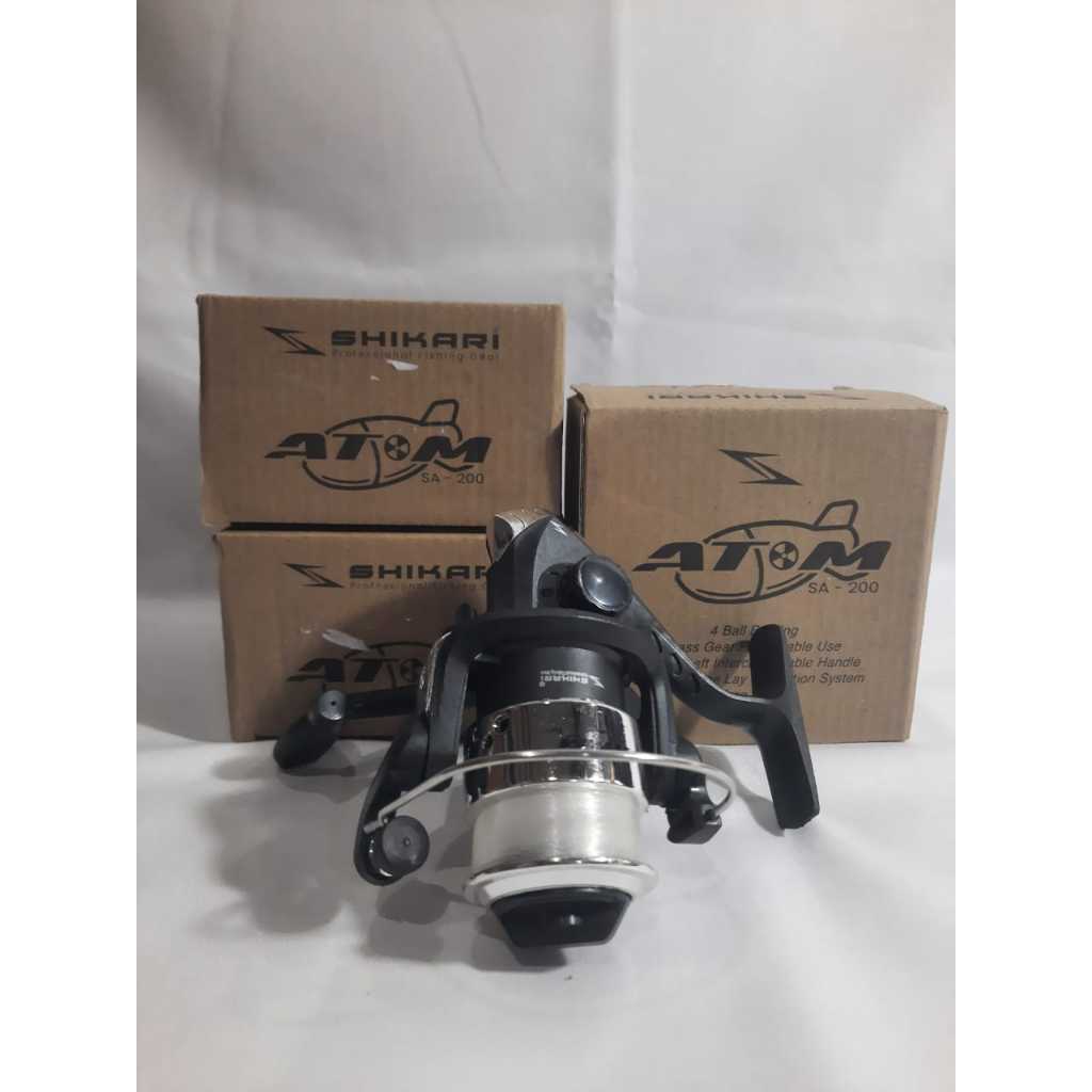 Jual Reel pancing Shikari Atom | Shopee Indonesia
