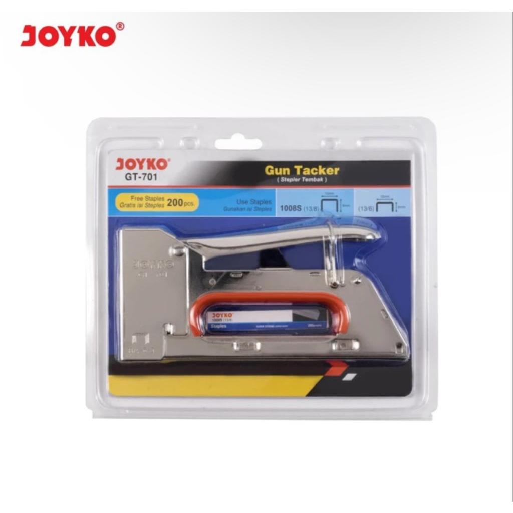 Jual STAPLER TEMBAK JOYKO GT-701/GUN TACKER JOYKO GT-701 | Shopee Indonesia