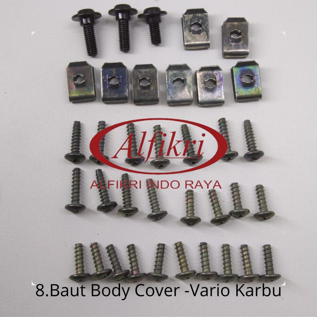 Jual Baut Baud Vario Karbu Full Set Baut Honda Vario Karbu Vario Lama Full Set Baut