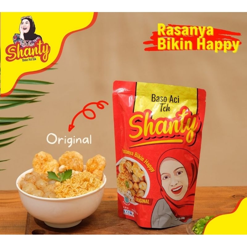 Jual Baso Aci Teh Shanty Original Viral Boci Khas Garut Shopee Indonesia