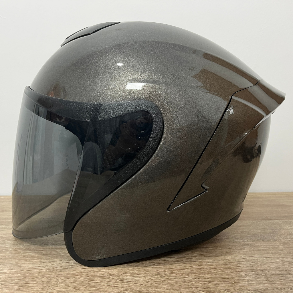 Jual Helm CRX AK-1 Gun Met Glossy - Polos Solid - Helmet SNI Dewasa BXP ...