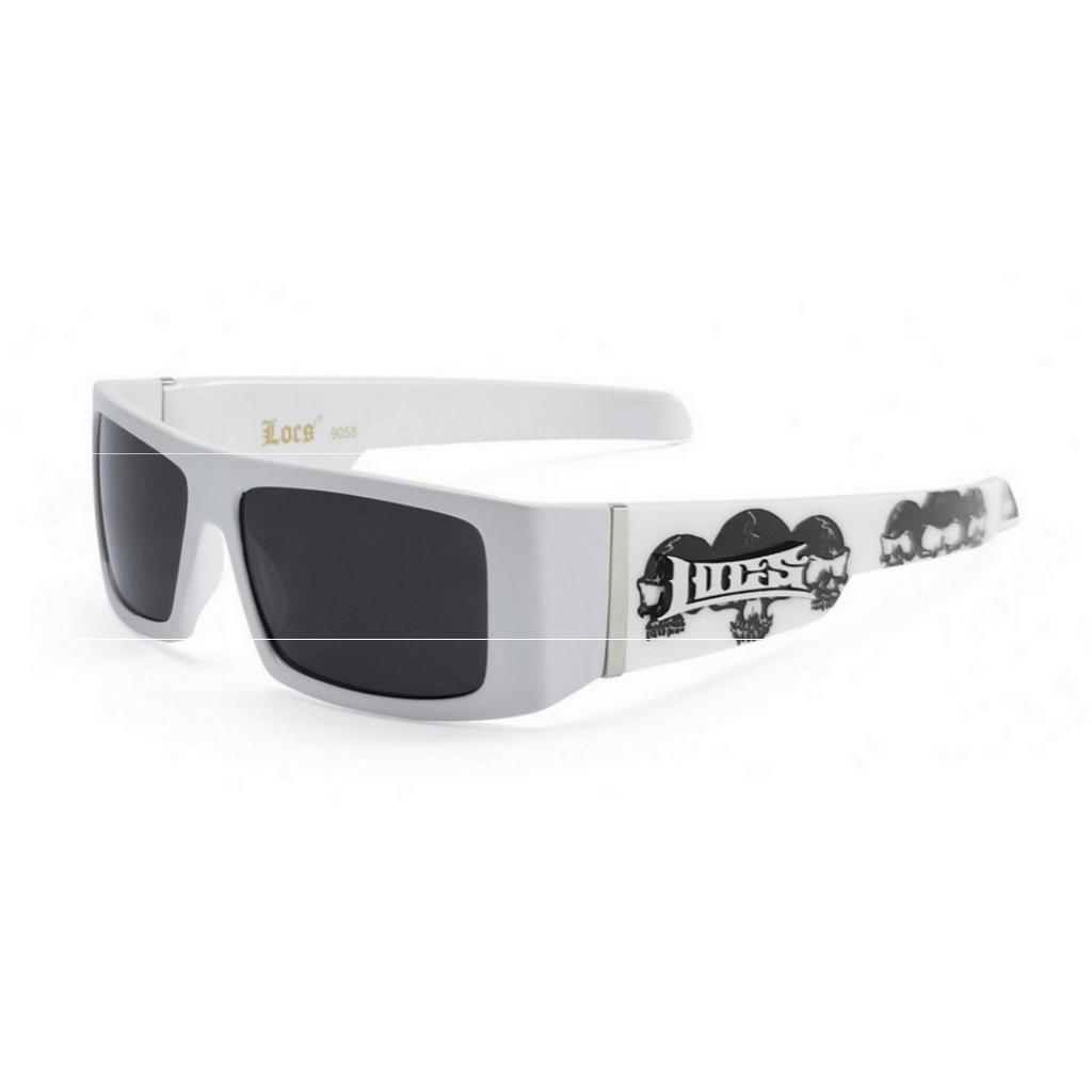 Super Dark Sunglasses For Men Matte Black LOCS Sunglasses | In Stock! | Locs Wraparound Sunglasses - Foto 3