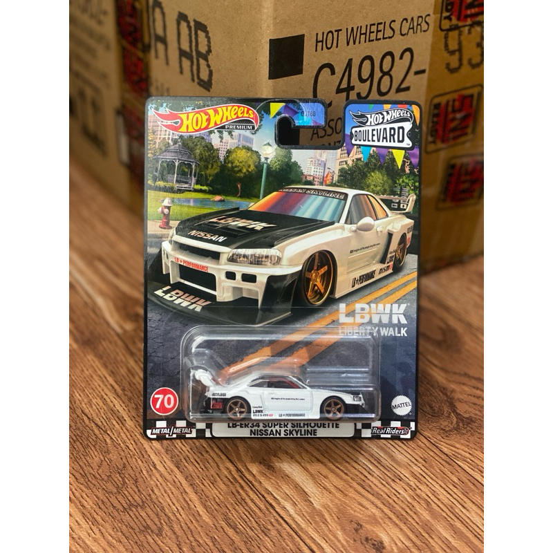 Jual hotwheels skyline r34 lbwk boulevard | Shopee Indonesia