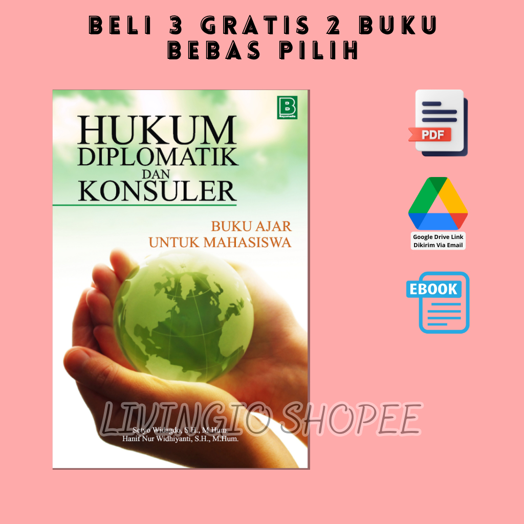 Jual Hukum Diplomatik Dan Konsuler - Setyo Widagdo & Hanif Nur W ...