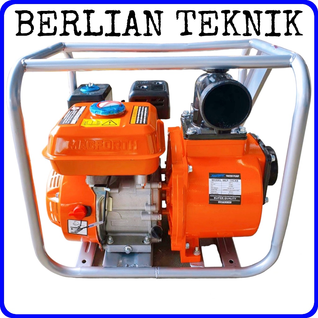 Jual Mesin Pompa Air Bensin Engine Water Pump Macforth 20 CX / 2 Inch ...