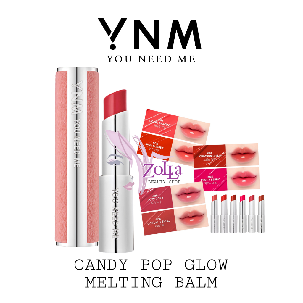 Jual YNM LIP BALM CANDY GLOSS BALM CANDY POP KOREA BPOM YOU NEED ME