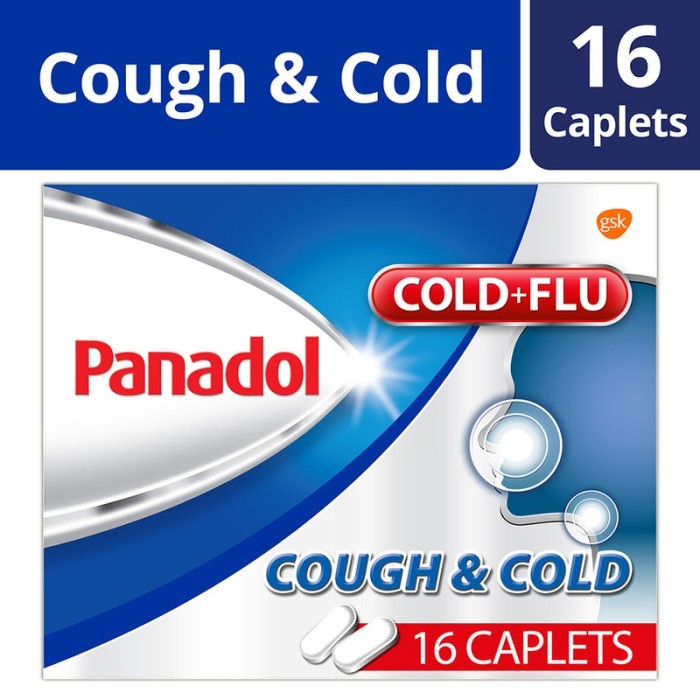 Jual Panadol Cough and Cold, 16 Caplets Singapore Shopee Indonesia