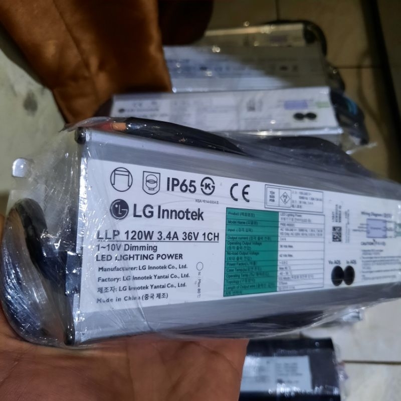 Jual led driver 120watt 3,4A 36Vdc-42Vdc LG Innotex | Shopee Indonesia