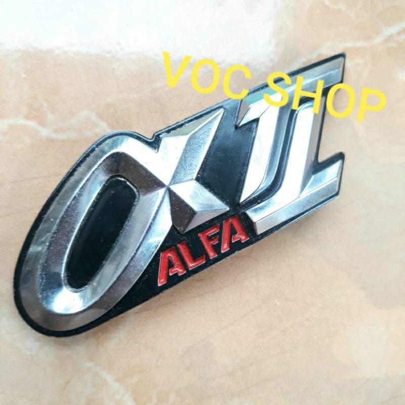 Jual Yamaha ALfa Emblem Logo Simbol Sayap Tebeng Legshield Original ...