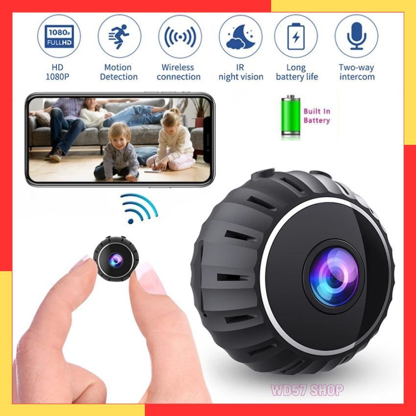 Jual Kamera Cctv Mini Camera Wifi Video Full HD 1080P IR Sensor ...