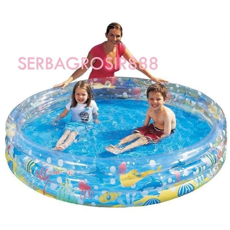 Jual Kolam Karet Anak Bestway - Kolam Renang Anak Dia 102cm | Shopee
