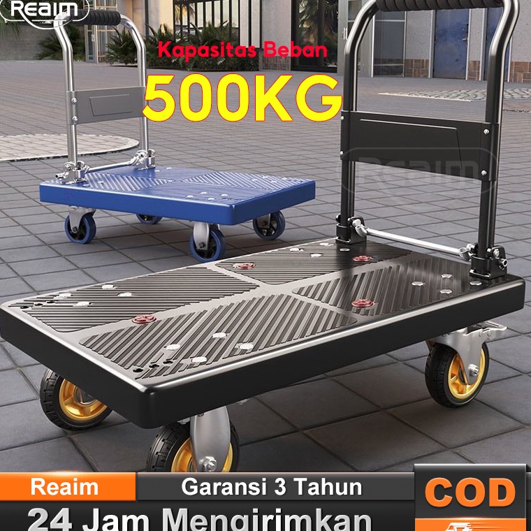 Jual Kode M H Reaim Trolley Barang Serbagunatroli Lipat Hand Truck Kgtroli Galon Kursi Roda