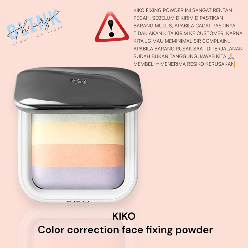 Jual KIKO colour correction face fixing powder ( dus penyok) | Shopee ...