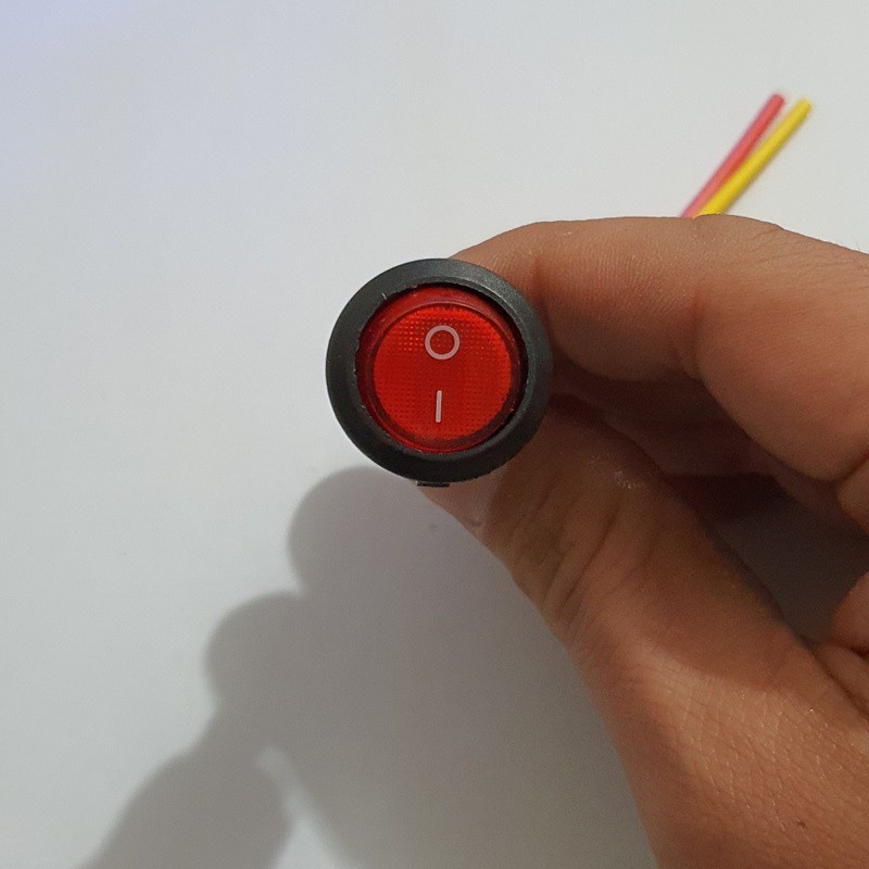 Jual Saklar On Off Bulat Switch Saklar Lampu On Off | Shopee Indonesia