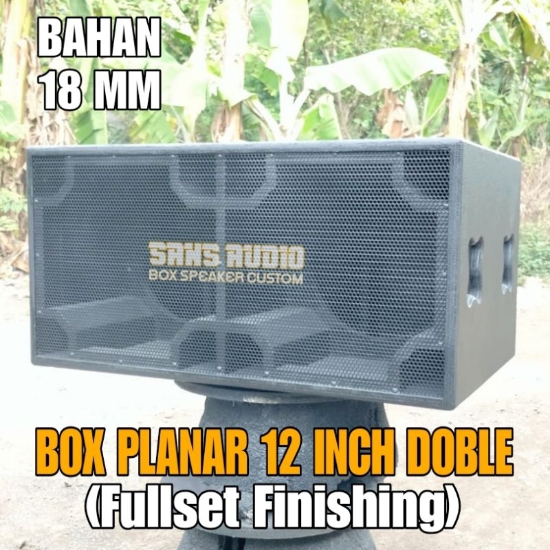 Jual Box speaker planar 12 inch doble finishing | Shopee Indonesia