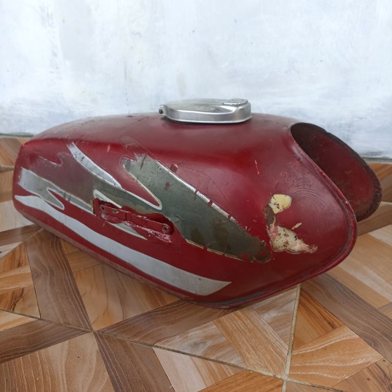 Jual tangki bensin fuel tank 1V1 Yamaha Rx 100 rx100 Original | Shopee ...