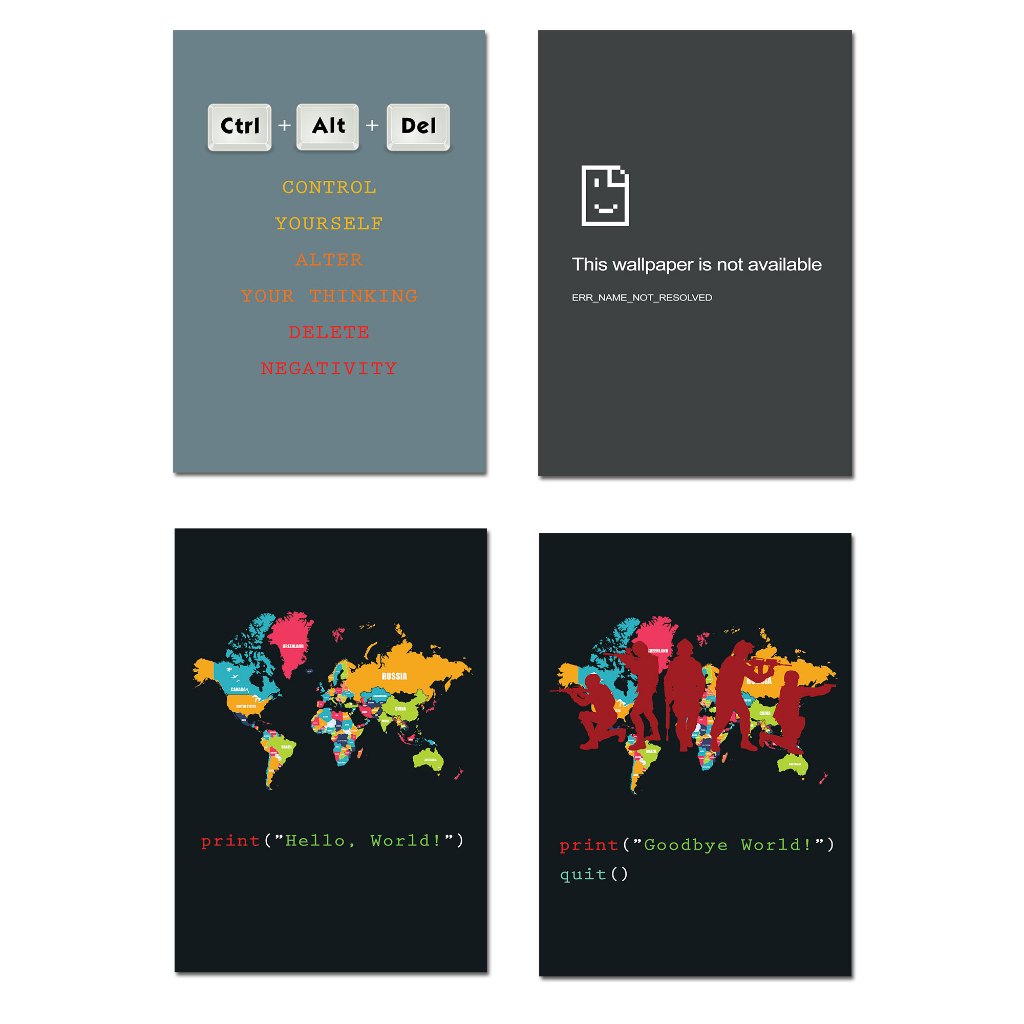 Jual (A5) POSTER PROGRAMMER | Poster Aesthetic | 20 Poster | Shopee ...