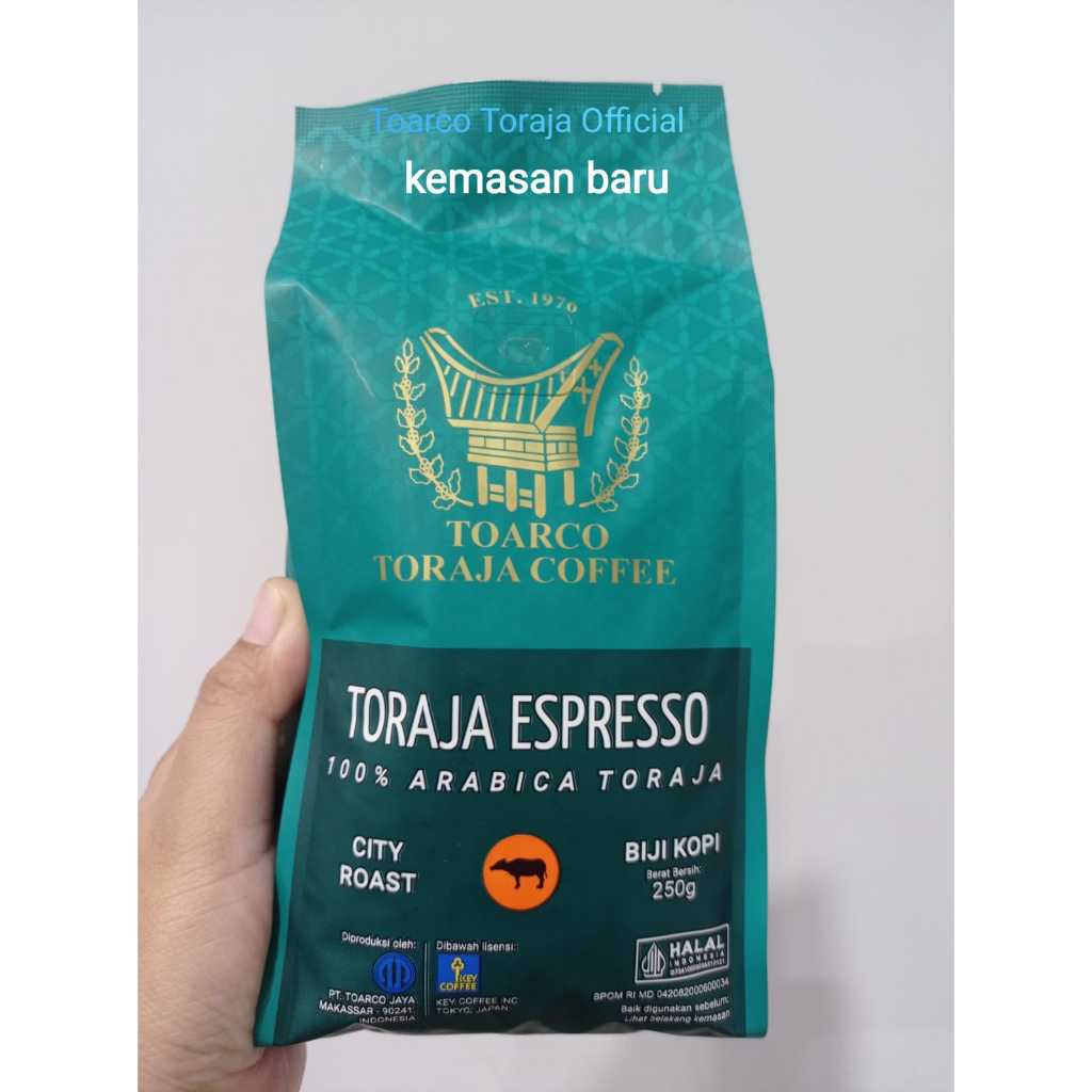 Jual Toarco Toraja Espresso 250gr Beans | Shopee Indonesia