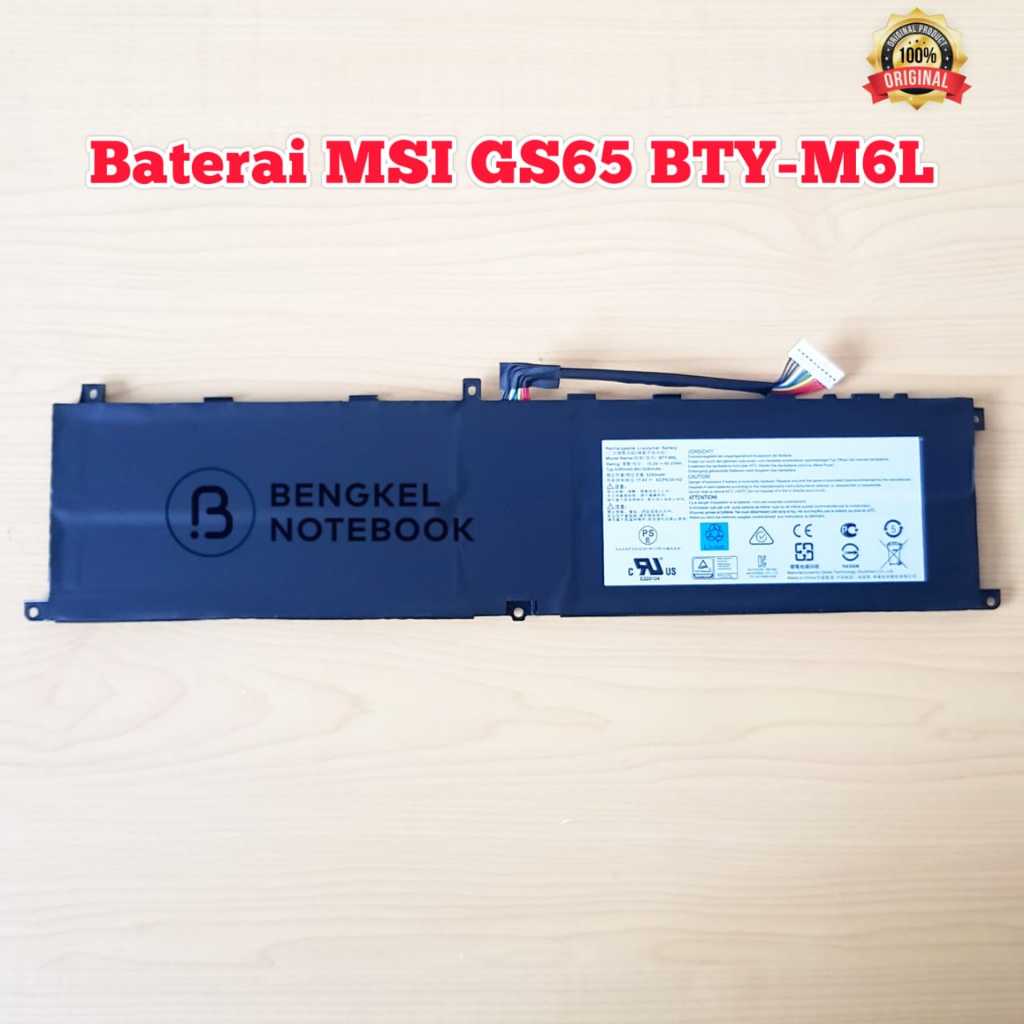Couvercle Supérieur (Top Cover) MSI – Pour MS-16Q1/16Q2/16Q3, GS65, WS65