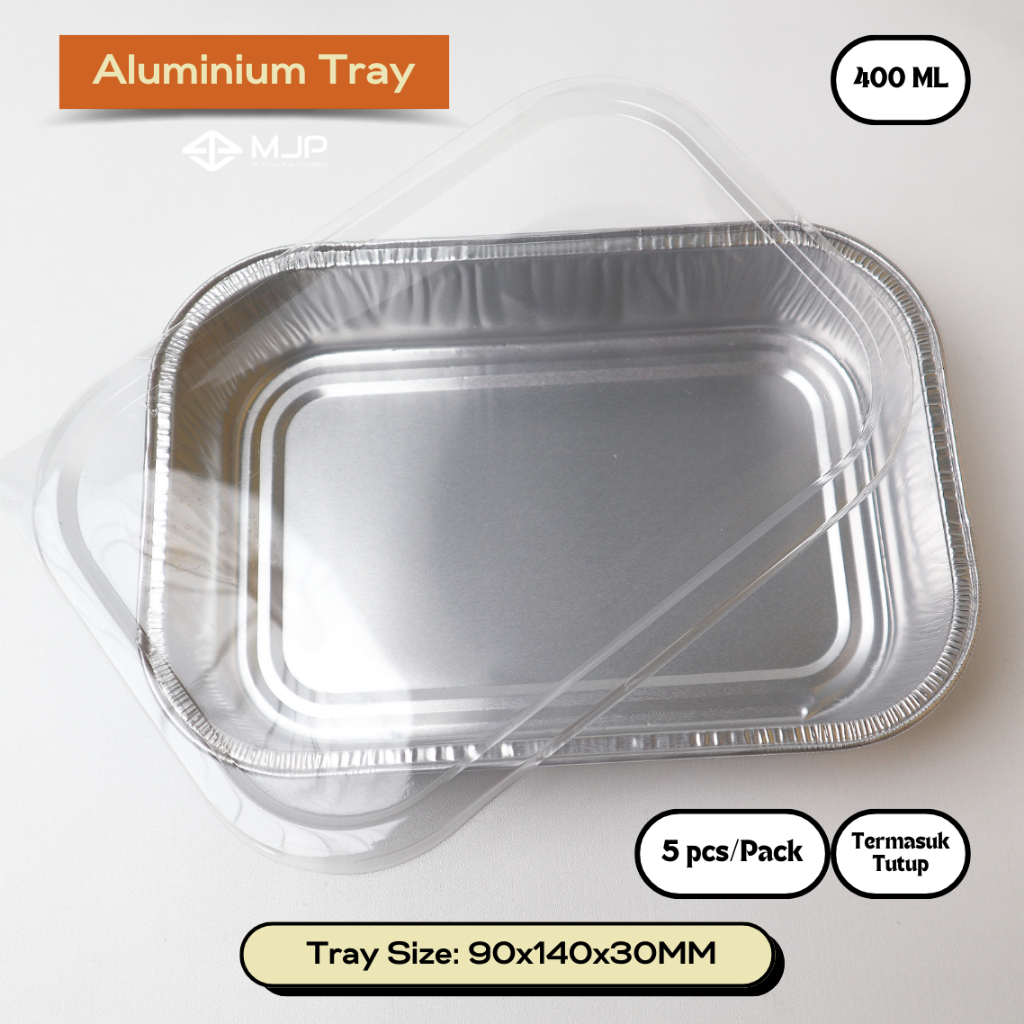 Jual Aluminium Foil Tray Dengan Tutup, Wadah Aluminium Cup Kapasitas ...