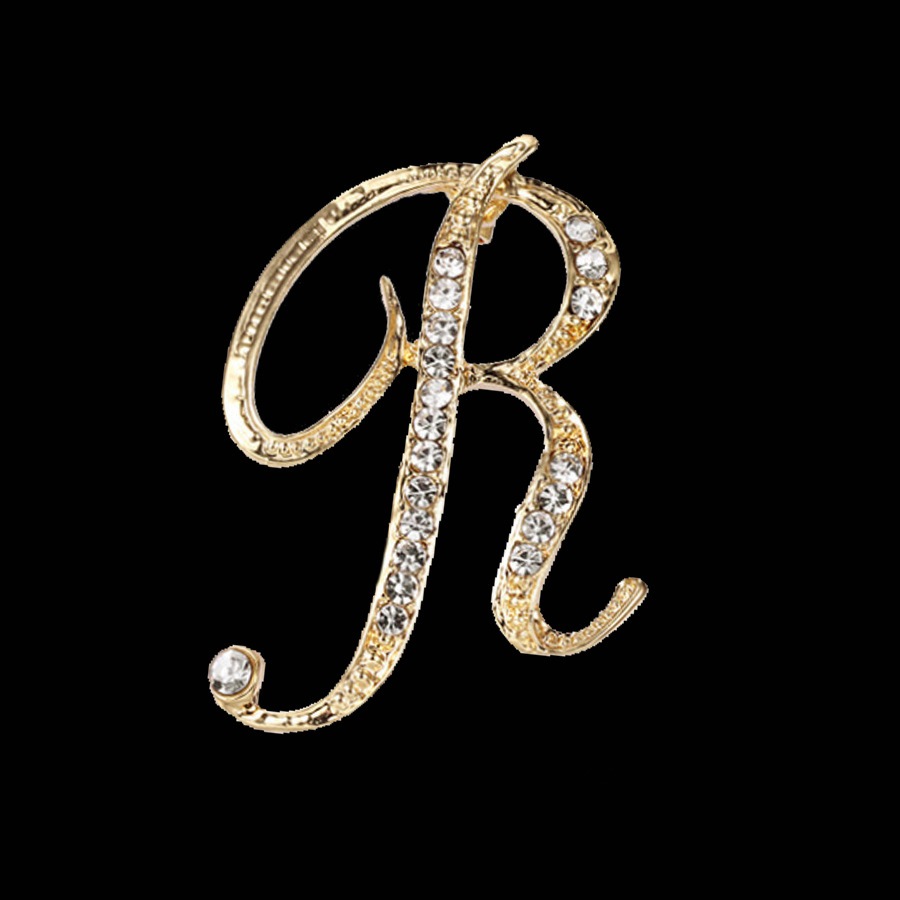 Jual Bros Huruf | Bros Abjad | Bros Alfabet | Bros Inisial Gold Emas ...