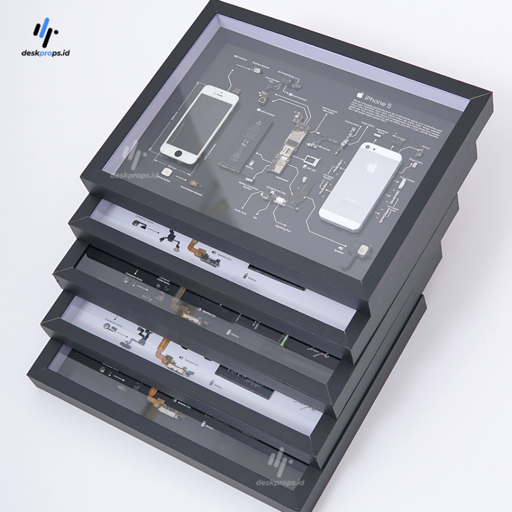 Jual Artwork Iphone 5s Hiasan Dinding 3D Frame Fullset Premium | Shopee