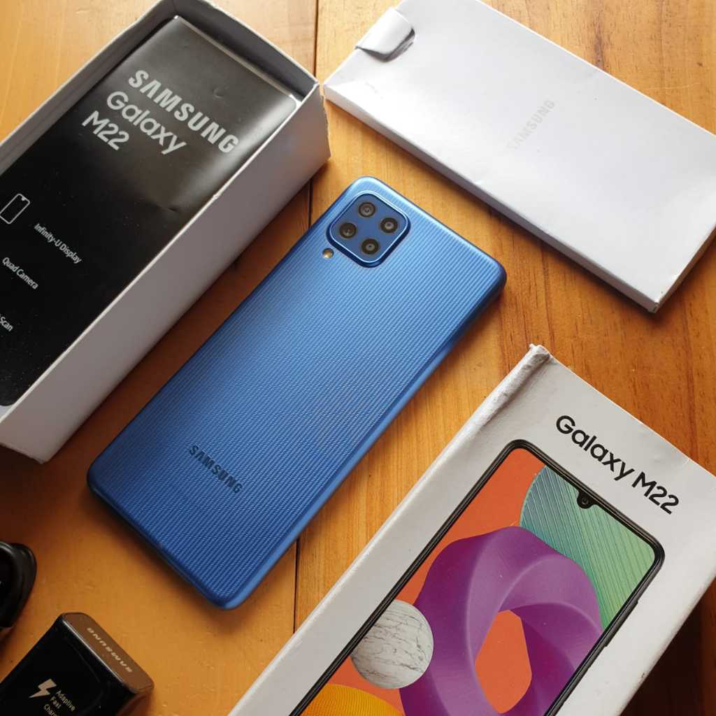 Jual SAMSUNG M22 SECOND 6/128GB HANDPHONE SECOND HP SEKEN HP BEKAS HP ...