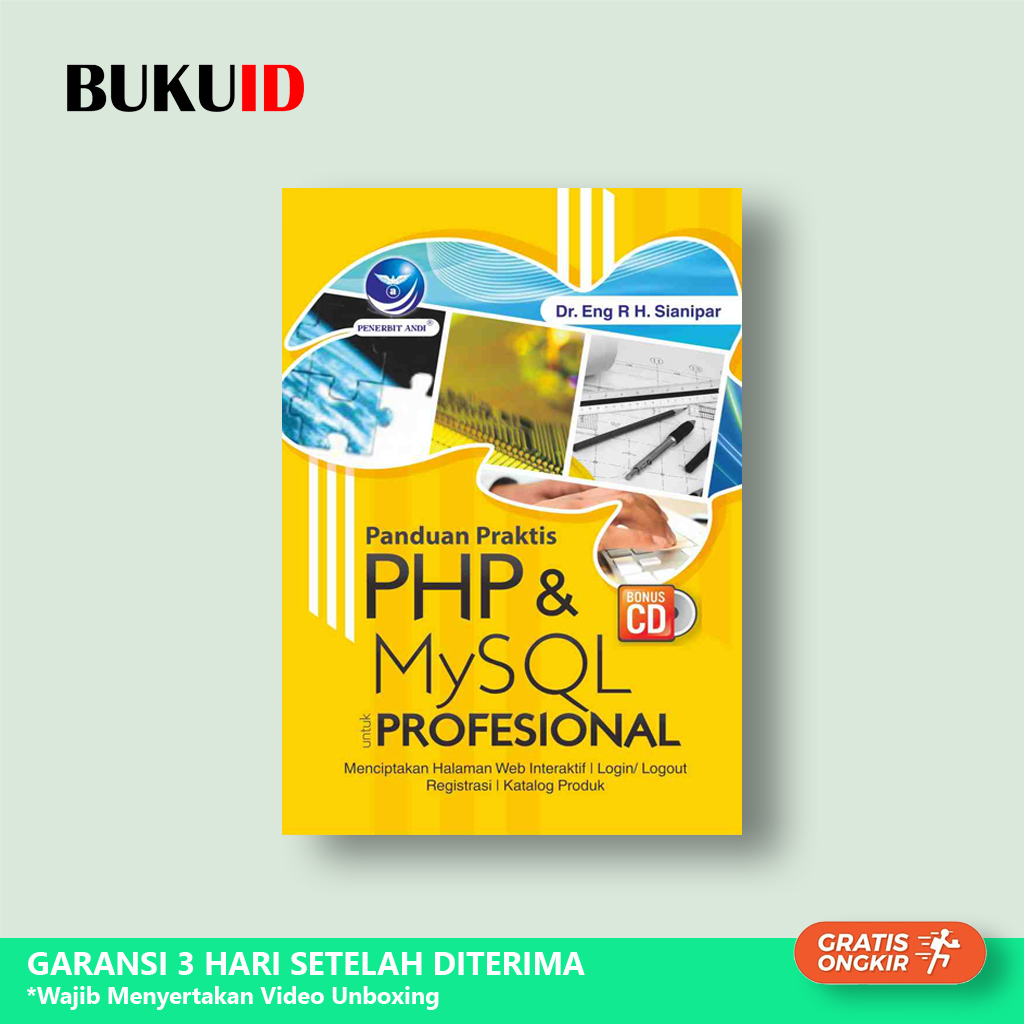 Jual Buku Panduan Praktis PHP Dan MySQL Untuk Profesional + Cd ...