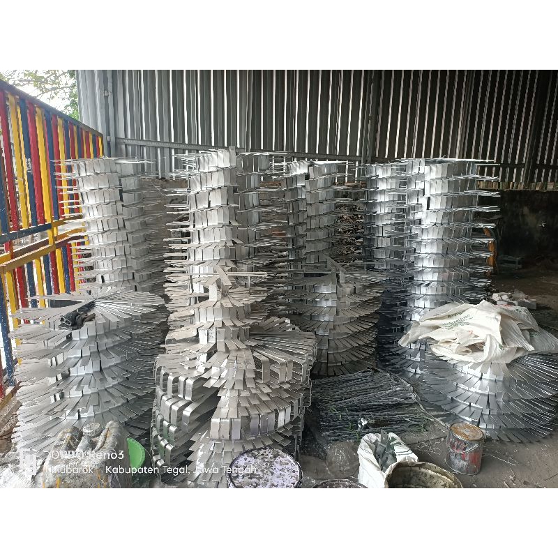 Jual Slak hanger 90x90 / selek support / palang slack / fixing slek ...