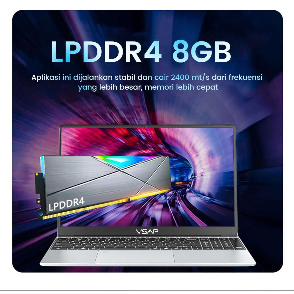 Jual VSAP Official Laptop Intel I7 9750H 8GB RAM 512GB SSD Windows 11 ...