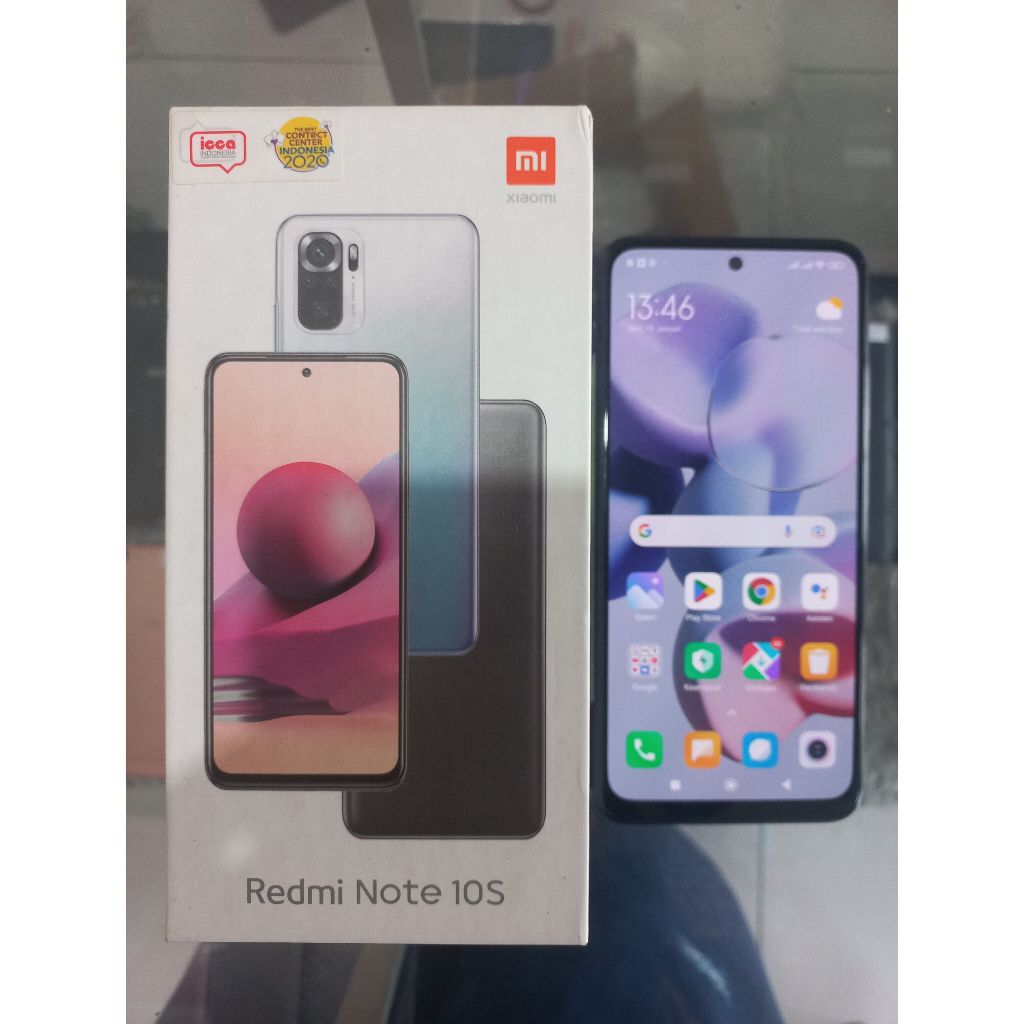 Jual Xiaomi Redmi Note 10s 8+3/128 NFC FULLSET | Shopee Indonesia