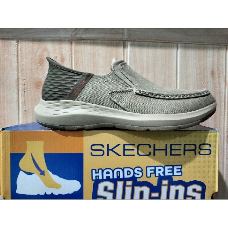 Jual SKECHERS SLIP INS PARSON DEWITT RELAXED FIT MENS - 204806/TPE ...
